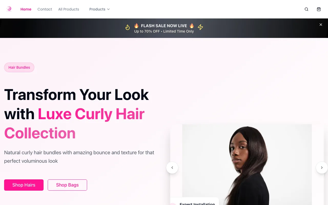 dreamzhairs.com — the Dreamz Hairs Ghana homepage